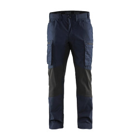 Wartungshose +Stretch Marineblau/Schwarz - Blaklader