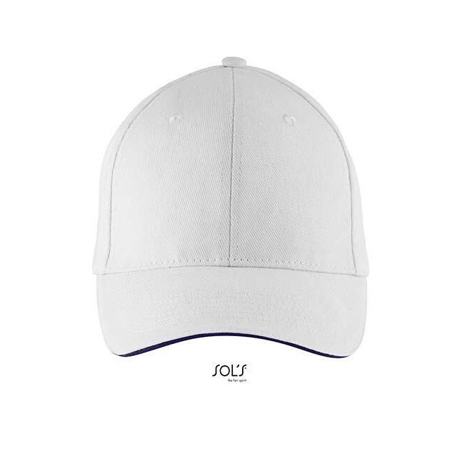 Casquette buffalo blanc/french M - Sol's