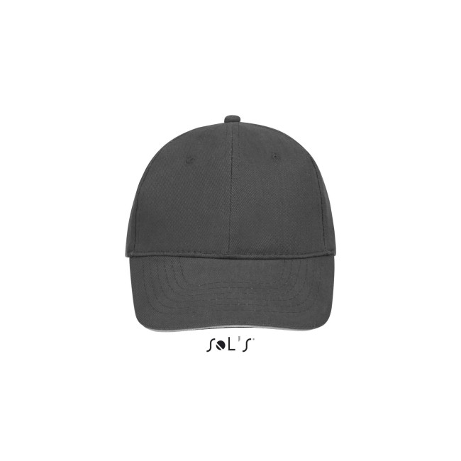 Casquette buffalo gris foncé/gris - Sol's