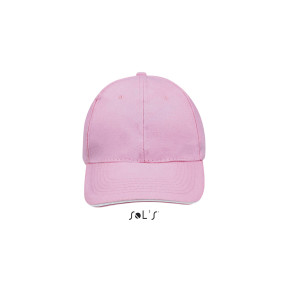 Casquette buffalo rose/blanc - Sol's