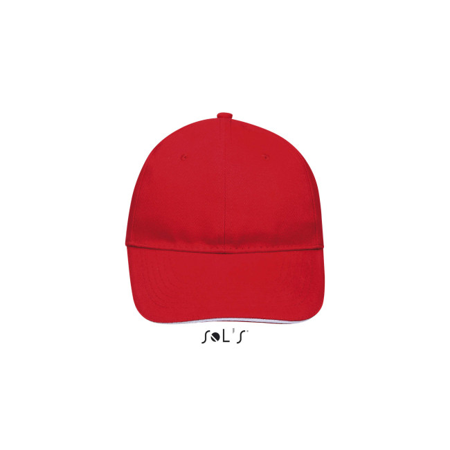 Buffalo Kappe rot/weiß - Sol's