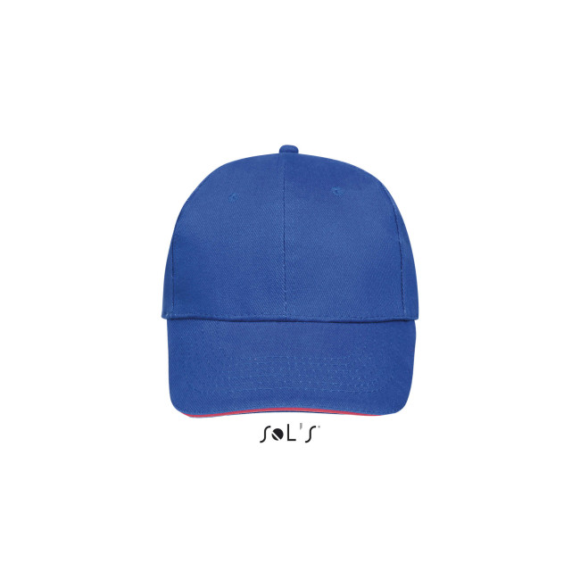 Casquette buffalo royal/corail fluo - Sol's