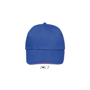 Casquette buffalo royal/corail fluo - Sol's