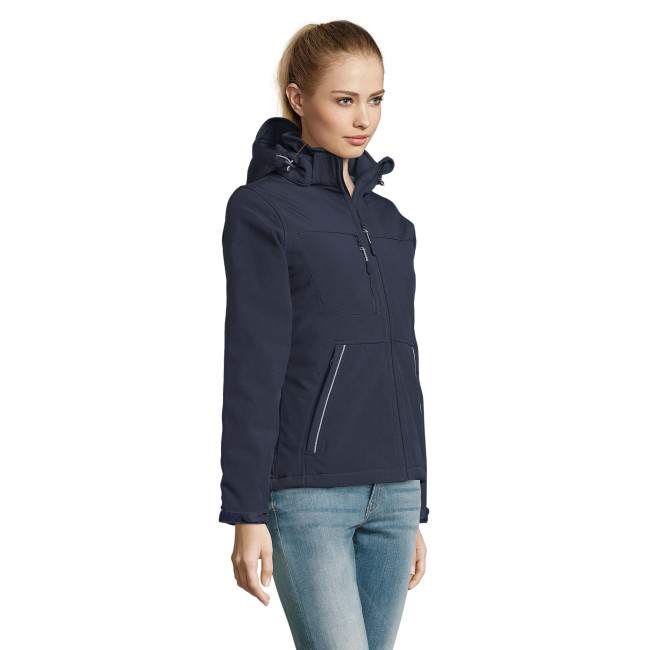 Parka softshell dames rock french marine - Sol's