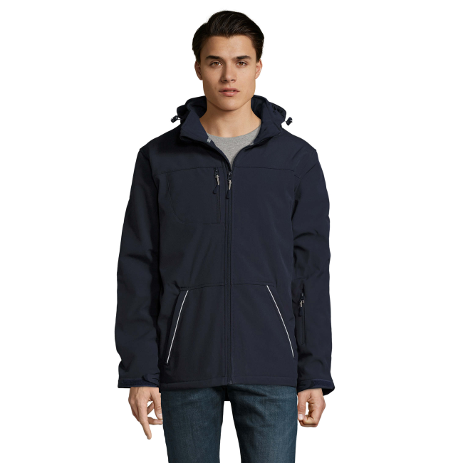 Parla softshell heren rock french marine - Sol's