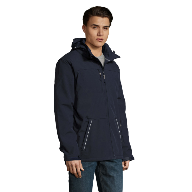 Parla softshell heren rock french marine - Sol's