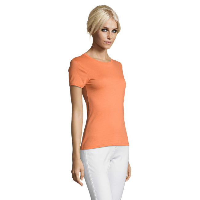 DAMEN T-SHIRT REGENT WOMEN APRIKOSE - SOL'S