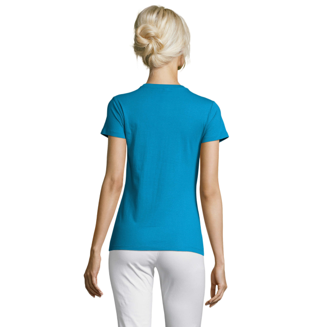 TEE-SHIRT FEMME REGENT WOMEN AQUA - SOL'S