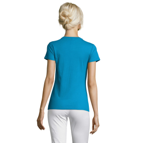 TEE-SHIRT FEMME REGENT WOMEN AQUA - SOL'S