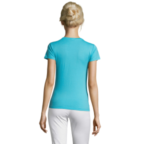 DAMEN T-SHIRT REGENT WOMEN ATOLLBLAU - SOL'S
