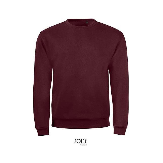 SWEAT-SHIRT SPIDER OXBLOOD - SOL'S