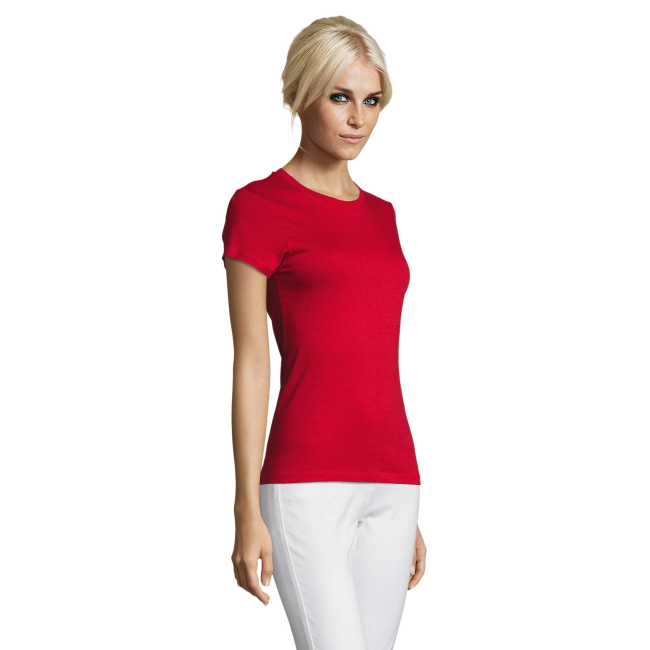 TEE-SHIRT FEMME REGENT WOMEN ROUGE - SOL'S
