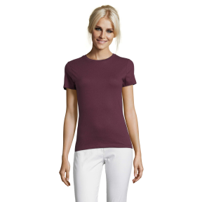KOSZULKA DAMSKA REGENT WOMEN BORDEAUX - SOL'S