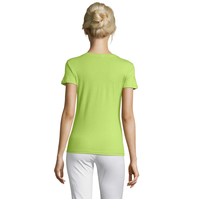 TEE-SHIRT FEMME REGENT WOMEN VERT POMME - SOL'S