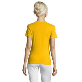 DAMEN T-SHIRT REGENT WOMEN GELB - SOL'S