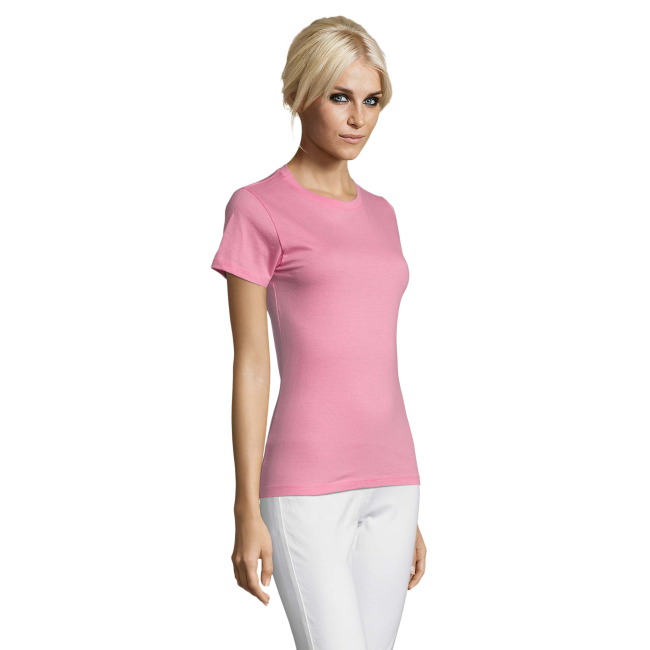 TEE-SHIRT FEMME REGENT WOMEN ROSE ORCHIDÉE - SOL'S