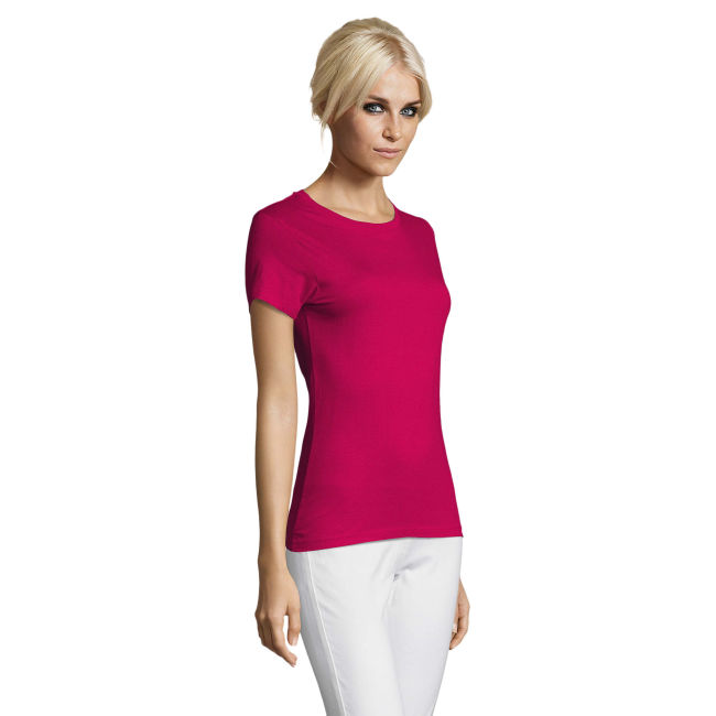 TEE-SHIRT FEMME REGENT WOMEN FUCHSIA - SOL'S