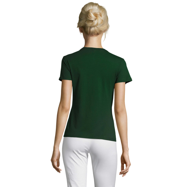 TEE-SHIRT FEMME REGENT WOMEN VERT BOUTEILLE - SOL'S