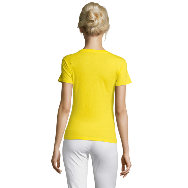 TEE-SHIRT FEMME REGENT WOMEN CITRON - SOL'S