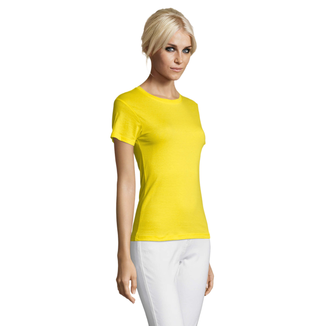 TEE-SHIRT FEMME REGENT WOMEN CITRON - SOL'S