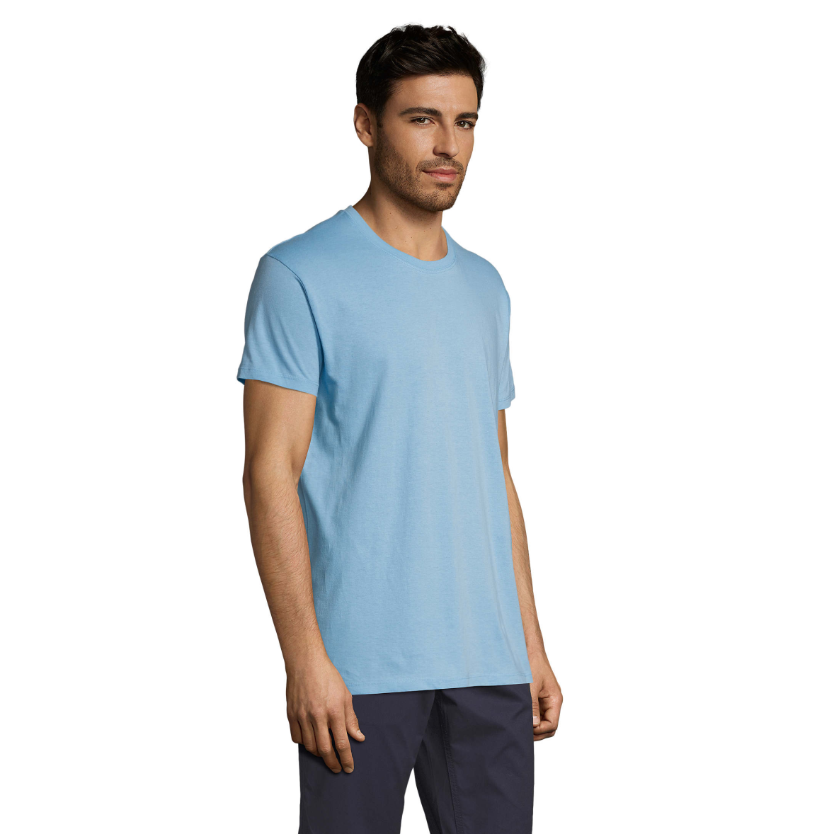 Tee-shirt Homme Sol's® Régent Couleur TAILLE L COULEUR Ciel