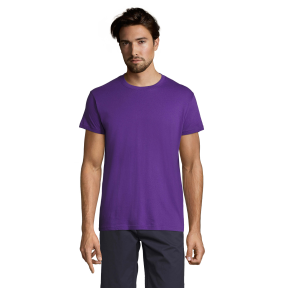 T-SHIRT REGENT DONKERPAARS - SOL'S