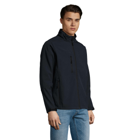 SOFTSHELL-JACKE RELAX ABYSSBLAU - SOL'S