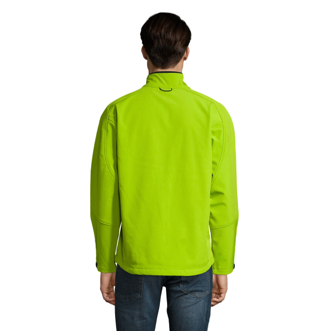VESTE SOFTSHELL RELAX VERT ABSINTHE - SOL'S