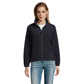 VESTE MICROPOLAIRE ZIPÉE FEMME NORTH WOMEN MARINE - SOL'S