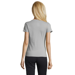 TEE-SHIRT FEMME REGENT WOMEN GRIS PUR - SOL'S