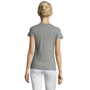 DAMEN T-SHIRT REGENT WOMEN GRAU MELIERT - SOL'S