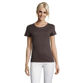 TEE-SHIRT FEMME REGENT WOMEN GRIS FONCE - SOL'S