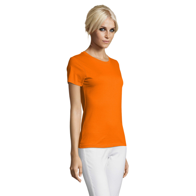 DAMEN T-SHIRT REGENT WOMEN ORANGE - SOL'S