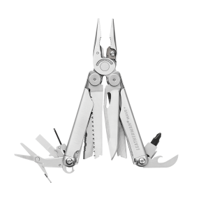 Pince multifonctions 18 outils Wave Plus gris sans étui - Leatherman