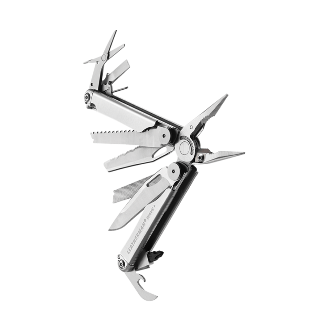 Pince multifonctions 18 outils Wave Plus gris sans étui - Leatherman