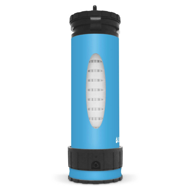Liberty fles met waterzuiveraar Blauw - LifeSaver