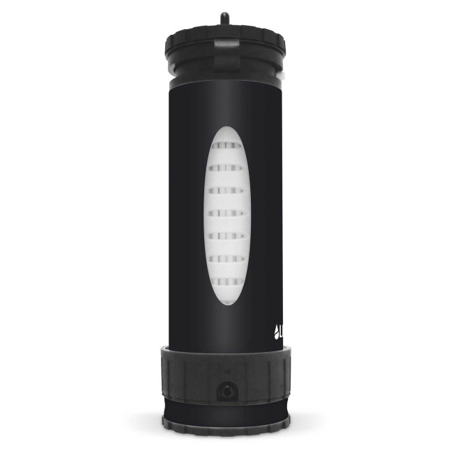 Bouteille Liberty avec purificateur d'eau Noir - LifeSaver