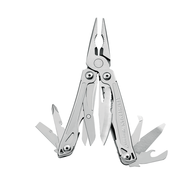 Obcęgi wielofunkcyjne 14 narzędzi Wingman szary z etui - Leatherman