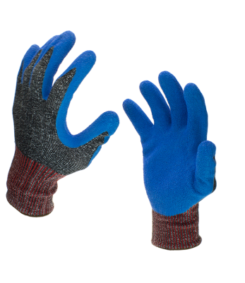 Gants de protection Crink 5 Bleu/Gris - JLF Pro