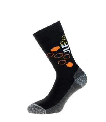 Mi-chaussettes de chaleur Noir - JLF Pro