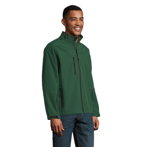 Kurtka softshell Relax Butelkowa zieleń - Sol's