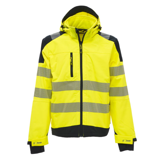 Veste Softshell haute visibilité MIKY Jaune Fluo - U Power