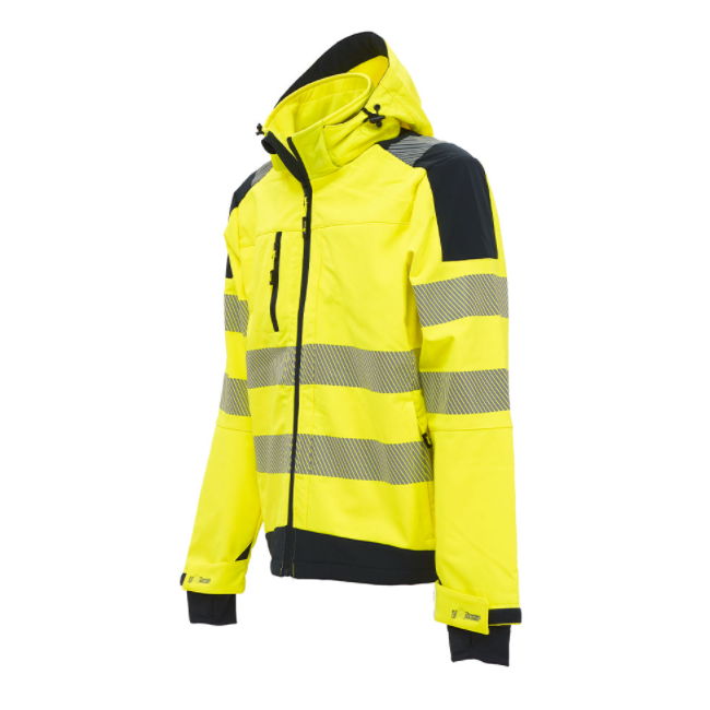 Veste Softshell haute visibilité MIKY Jaune Fluo - U Power