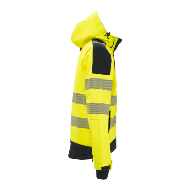 Kurtka Softshell o wysokiej widoczności MIKY Żółta Fluo - U Power