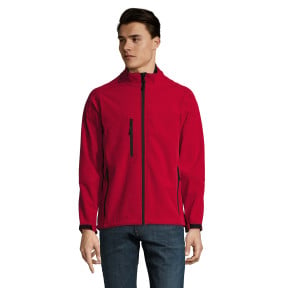 VESTE SOFTSHELL RELAX ROUGE PIMENT - SOL'S