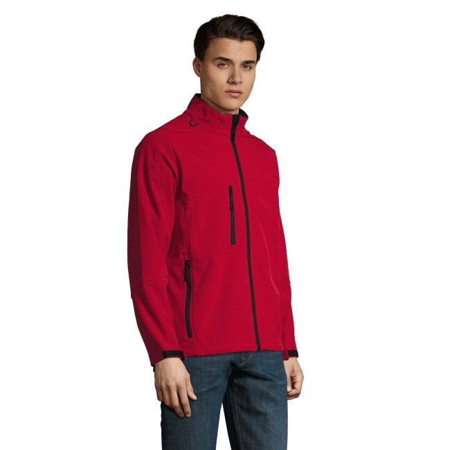 Softshell jas Relax Rode peper - Sol's