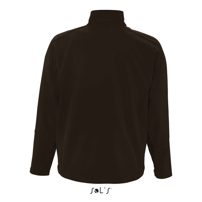 Softshell jas Relax Donkerbruin - Sol's
