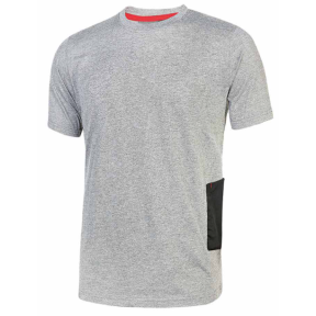 Tee-shirt ROAD Grey Silver - U Power