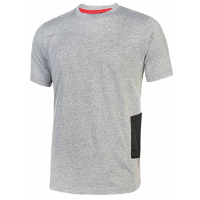 Tee-shirt ROAD Grey Silver - U Power