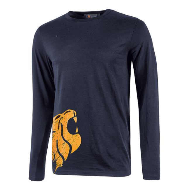 T-shirt lange mouwen Alien marineblauw - U Power